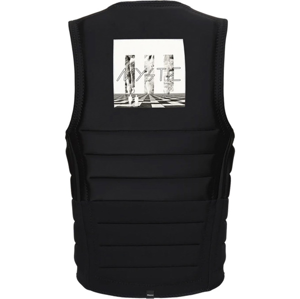 2023 Mystic Heren De Dom Wake Impact Vest 35005.230237 - Zwart / Wit
